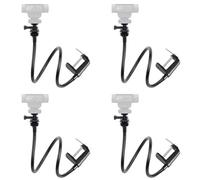 CTRLZS 4X Camera Bracket with Enhanced Desk Jaw Clamp Flexible Gooseneck Stand for Webcam 4K C925E C922X C922
