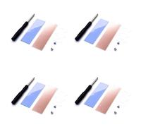 CTRLZS 4X M.2 SSD Heat Sink M.2 2280 Solid State Hard Disk Pure Copper Heatsink Thin Cooler Radiator for Computer Notebook