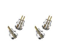CTRLZS 4x New Pair Earphone Jack Adpter MMCX 2Pin 0.78 Flat to 2Pin 0.78 Groove Protector MMCX to N5005 IE300 IE600 IE900