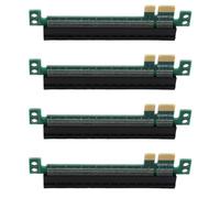 CTRLZS 4X PCI-E Express 1X to 16X Extender Converter Male to Female Riser Card Adapter Extension for Graphics Card