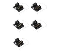 CTRLZS 5X 3D Printer Hotbed MOSFET Expansion Module Inc 2pin Lead Anet A8 A6 A2 Compatible Black