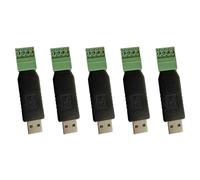 CTRLZS 5X 5V Wiegand Wg to USB Converter HID-USB Keyboard Plug and Play WG to USB Conversion Module