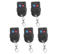 CTRLZS 5X 8 Dip Switch 330Mhz Copy Remote Control Fixed Code 2 CH Duplicator for Gate Garage Door Opener or Alarm System