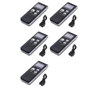 CTRLZS 5X 8G Voice Recorder, High-Definition Noise Reduction MP3 Player, Suitable for Meetings and Other Occasions