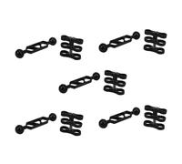 CTRLZS 5X Aluminum Alloy Scuba Diving Light Torch Dual Ball Joint Arm and 5 Set Butterfly Clip Clamp Mount
