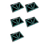 CTRLZS 5X Football Footstep Training Mat,Soccer Training Mat,Anti-Skid Shock Absorption Training Mat