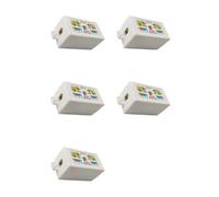 CTRLZS 5X RJ45 Cat6 Junction Box for Ethernet Networking Cable Connection Accessories