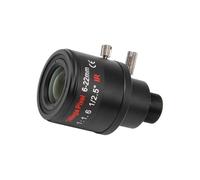 CTRLZS 6-22mm 5MP Mount Varifocal Lens F1.6 Manual Zoom Lens High-Definition Network Lens for 5MP Security Cameras Without Filter