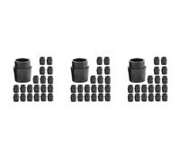 CTRLZS 60Pcs Soft Plastic Golf Ferrules for 815 RAZR X-Hot2 Shaft Sleeve Adapter Tip 0.335 Golf Club Shafts Accessories