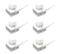 CTRLZS 6X 1-Key Shortcut Keyboard USB Custom Programmable Macro Keyboard Hot Key Mouse One Key Button RGB Mini Keypad