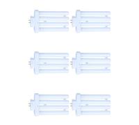 CTRLZS 6X 220V 27W 4 Pin Rows 6500K Double-H Quad Tube Compact Fluorescent Lamp Light Bulb