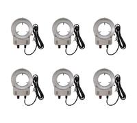 CTRLZS 6X 48 LED Industrial Microscope Camera Light Source Ring Lamp Light Illuminator Lamp Adjustable Brightness USB Interface
