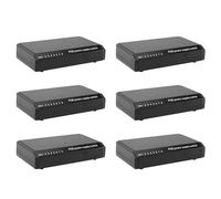 CTRLZS 6X 8 Ports 6+2 POE Switch Injector Power over RJ45 Ethernet Without Power Adapter Family Network System 10/100M
