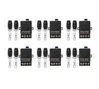 CTRLZS 6X AC 220V 30A 1CH 433MHz Wireless Remote Control Switch Relay Receiver + Off/on Transmitter