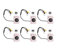 CTRLZS 6X Microphone Speaker Device for Security Camera Waterproof for IP Camera Audio Recording Two Way Radio Interphone