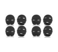 CTRLZS 8PCS Mic Grille Replacement, Mesh Microphone Grill Head for Wireless Microphone & Wired Mics, Black