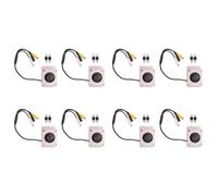 CTRLZS 8X Microphone Speaker Device for Security Camera Waterproof for IP Camera Audio Recording Two Way Radio Interphone