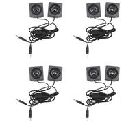 CTRLZS 8X Paste Monitor External Sound Desk Computer Sound Surround Hidden Mini USB Speaker DIY Desktop Speakers