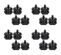 CTRLZS Camera Hot Shoe Mount to 1/4inch-20 Tripod Adapter,Flash Shoe Mount for DSLR Camera Rig (Pack of 16)