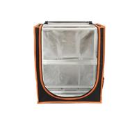 CTRLZS Dual Tier Rack Filament Storage Box-3D Printer, Holds 12 Rolls of 1KG, Includes Fabric Cover for Home, Studio& Workshop
