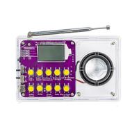 CTRLZS FM Radio DIY Kit Full-Band FM MW SW 87-108MHz Adjustable Frequency Digital Display Soldering Project Practice Solder