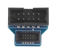 CTRLZS For Programming& Debugging JTAG Interface Adapter Board SWD 10Pin 2.54mm to 1.27mm Pitch Converter Conversion Module
