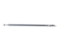 CTRLZS Metal part 7 Telescopic AM, FM radio antenna length 75 cm long silver