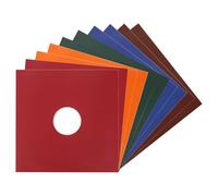 CTRLZS Multicolor 12in Vinyl Record Jackets 10PCS 350gsm Matte Paper Cardboard Covers for LP Protection