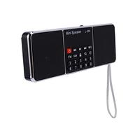 CTRLZS Multifunction Digital Fm Radio Media Speaker Mp3 Music Player Support Tf Card Usb Drive With Led Screen Display And Timer Function