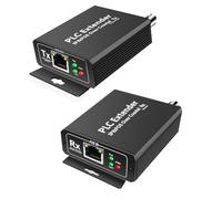 CTRLZS POE over Coax Extender EOC CONVERTER IP over COAX Power& Data Transmission on RG59 Coaxial Cable No External Power Adapter