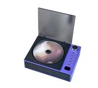 CTRLZS Portable CD Player Bluetooth Rechargeable Speakers Compact Personal Desktop Small Retro CD Player for Hotels