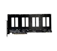 CTRLZS R37D PCIe 5.0 X16 4-Port E1. S/E3. S Expansion Card Hard Disk Split Adapter(SFF-TA-1002) Gen5 X16 Support One Drag Fou