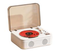 CTRLZS Retro CD Player Rechargeable USB Flash Drive Audio Player Retro CD Player Audio Gift