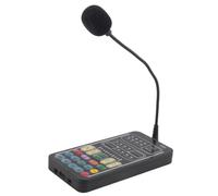 CTRLZS Smartphone Compatible I9 Sound Card Voice Changer, Multifunctional Game Live Streaming Sound Effects, Portable Audio Module