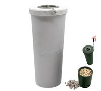 CTRLZS Sunflower Seed Cup with Organizer& Shell Storage Portable Spitting Cup for On-The-Go for Seeds Lovers C