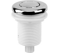 CTRLZS Tub Spa Massage Bath Garbage Disposal Air Push Button Garbage Disposal Sink Top Air Switch Button (White,Size:32mm)