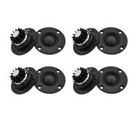 CTRLZS Tweeter Speaker 6 Ohm 30W Hifi Soft Dome Silk Film Treble Loudspeaker Toothed Heat Sink 8Pcs