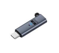 CTRLZS Type-C 4K@60Hz 1080P Virtual Display Adapter USB C DDC EDID Dummy Plug Headless Ghost Space Gray