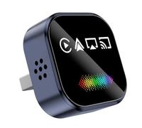 CTRLZS USB Dongle Adapter CarPlay Wireless 4in1 AI Smart Box Airplay/Mirror Link/Android Auto/Carplay Car Intelligent System B