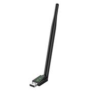 CTRLZS WiFi 6 286Mbps Wireless Network Card Adapter USB Wi-Fi 2.4G Receiver for PC Laptop Win7/10/11