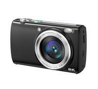 CTRLZS WiFi Enabled 8K Digital Camera, 88MP Dual Lens, Touch Screen, 16X Zoom Autofocus for Photography Vlog Recording