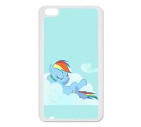CTSLR Cartoon & Anime Series Protective Snap-on Hard Back Case Cover for iPod Touch 4 4th 4G Generation - 1 Pack - My Little Pony & Rainbow Dash - 19