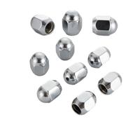 Cttabkl 10pcs Car Wheel Bolts Nuts Studs 23mm M10x1 25 Lug Nuts Vehicle Tire Screw Nut Key 17mm Bolt Wheel Screws