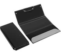 CTTPEG Foldable Nursing Clipboard, 3 Layers Medical Clipboard with Cheat Sheets, Pocket Size Aluminum/Plastic Clipboard for Nurses, Students, Doctors & Medical Staff