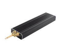 Ctwezoikmt 1 PCS Handheld Spot Welder Black Aluminum Alloy Portable Mini Spot Welding Machine Micro-USB 5V 18650/21700 Lipo-Batteries Nickel Sheets Welding