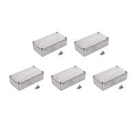 Ctwezoikmt 5X Aluminium Electronics Project Box Case Enclosure Instrument Waterproof, Standard 1590B 112X60X31mm