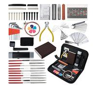 Ctwezoikmt 72PCS Guitar Repair and Maintenance Tools with Storage Bags, Kit Gifts for Musicians and Beginners and Enthusiasts