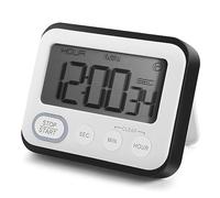Ctwezoikmt Digital Kitchen Countdown Timer: Teachers Classroom Counter LCD Loud Magnetic Clip Kids Simple Clock Mini Small Stopwatch Big Minute Hour Seconds Cooking Giant