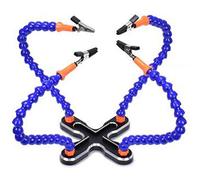 Ctwezoikmt DIY Soldering Third Hand 4Pc Flexible Arms Welding Helping Stand Repair Holder Tool Multifunctional Metal Base Welding Soldering Station Aux Arms Tool