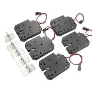 Ctwezoikmt Door Locks 5PCS DC 12V Small Electromagnetic Lock Automatic Vending Electric Control Mini Cabinet Door Electronic Lock Durable